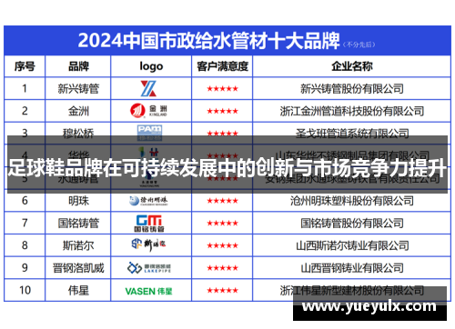 足球鞋品牌在可持续发展中的创新与市场竞争力提升